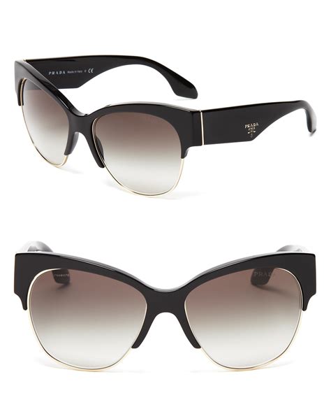 prada cat eye glasses lenscrafters|59mm cat eye sunglasses Prada.